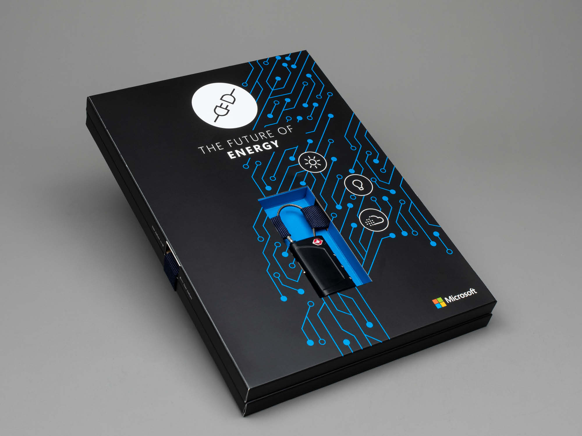 Tresorbox  Mailing mit Schloss.