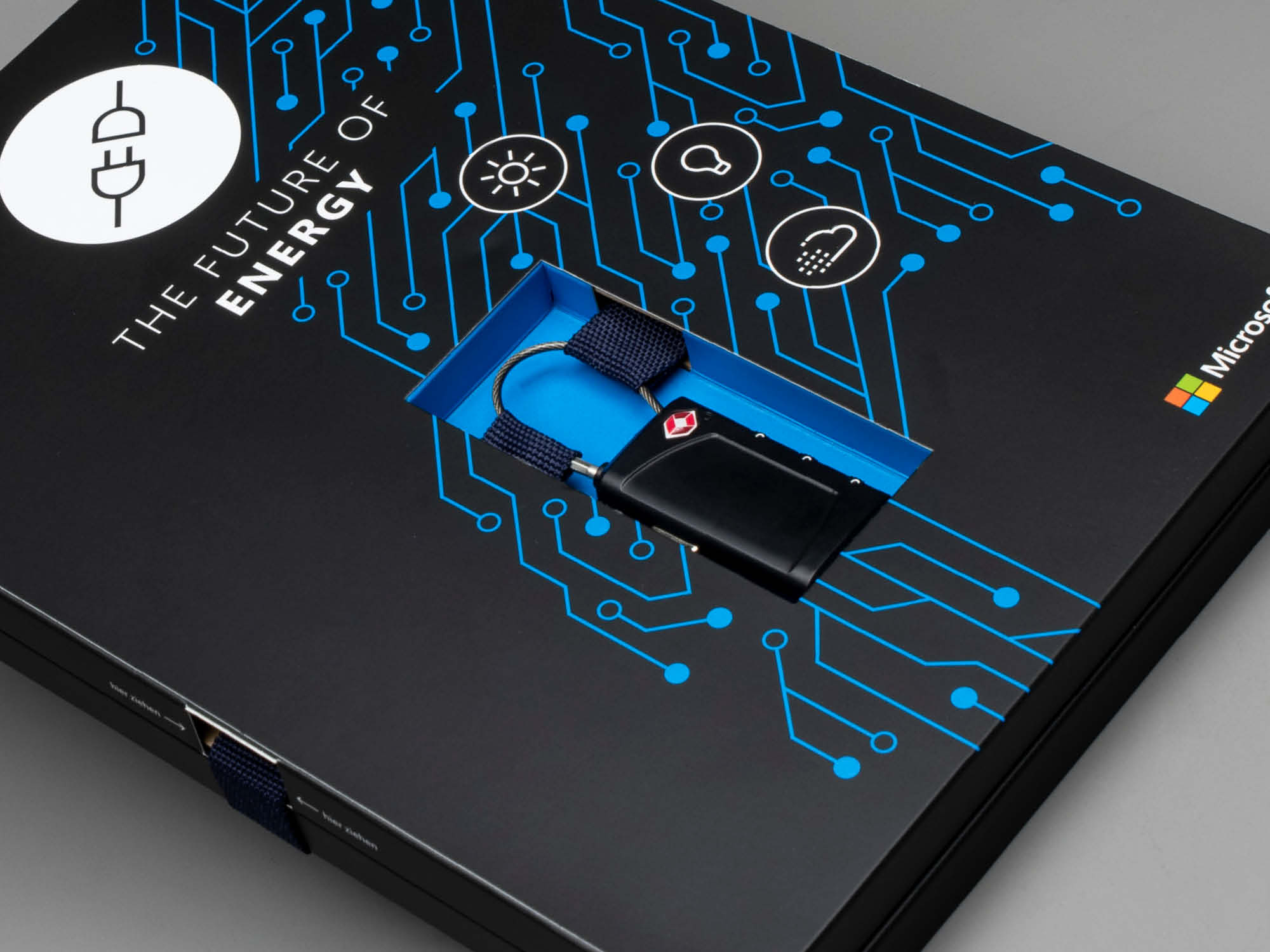 Projekt 3.4 Tresorbox
Mailing mit Schloss.